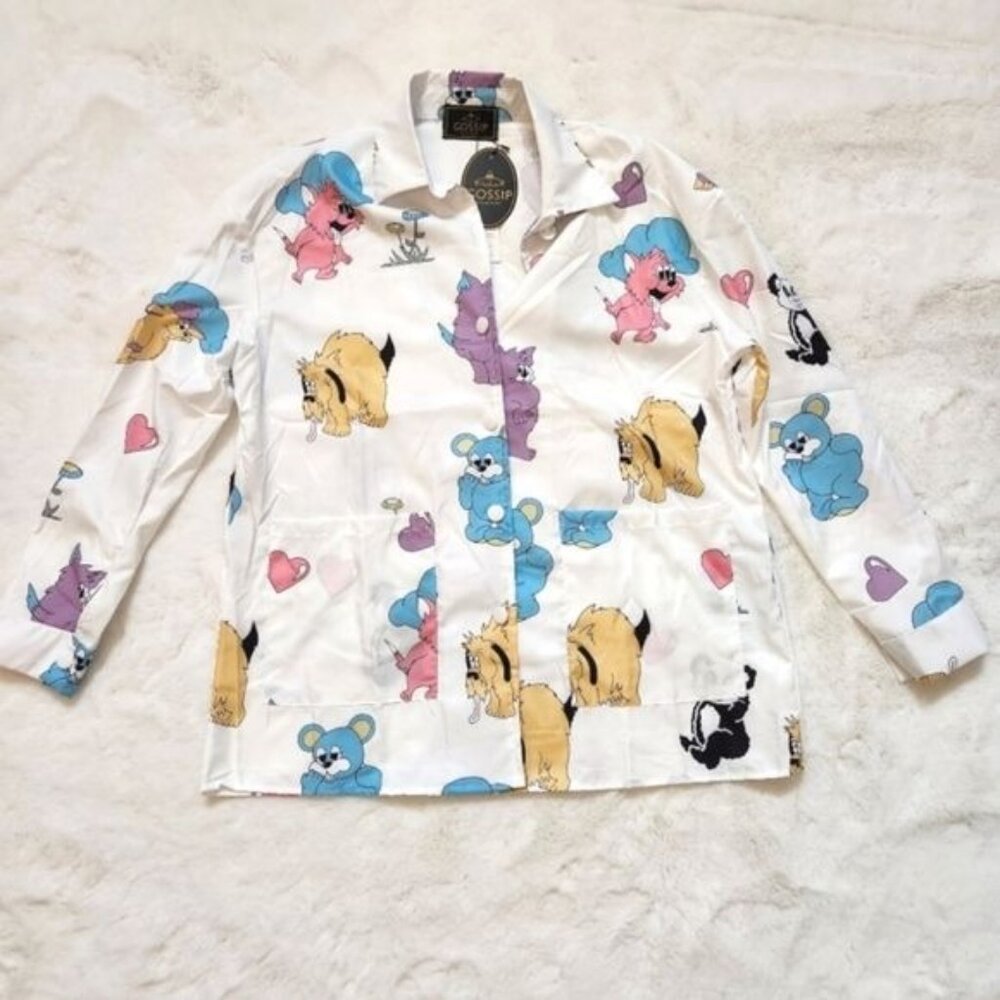 Gossip Y2K T-shirt Button Down - Picture 8 of 15
